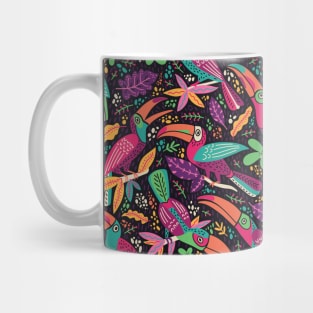 Toucan Pattern Mug